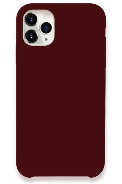 Apple iPhone 11 Pro Kılıf Lansman Legant Silikon - Bordo
