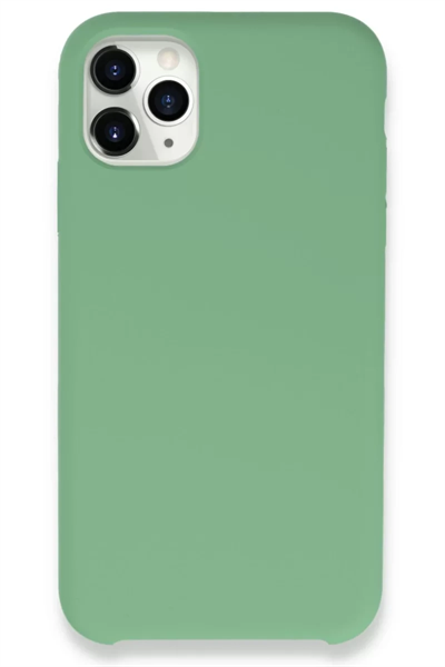 Apple iPhone 11 Pro Kılıf Lansman Legant Silikon - Yeşil