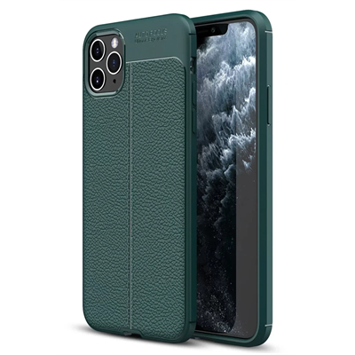 Apple iPhone 11 Pro Max Kılıf Auto Focus Kapak - Yeşil