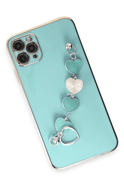 Apple iPhone 11 Pro Max Kılıf Esila Silikon - Su Yeşili