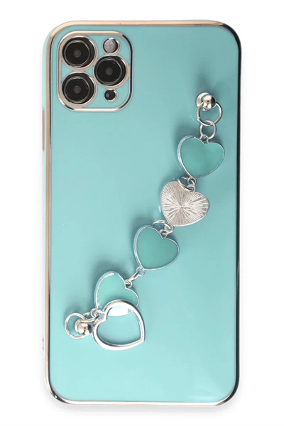 Apple iPhone 11 Pro Max Kılıf Esila Silikon - Su Yeşili