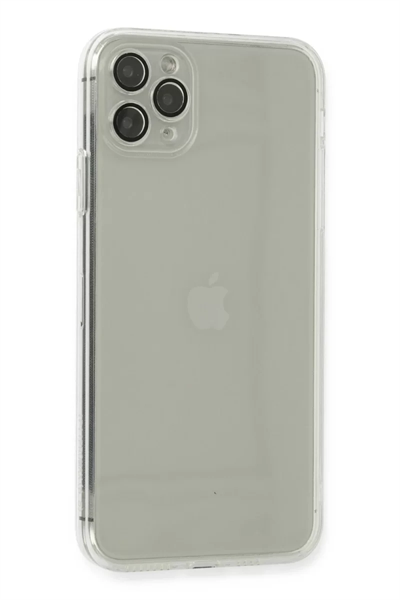 Apple iPhone 11 Pro Max Kılıf Fly Lens Silikon - Şeffaf
