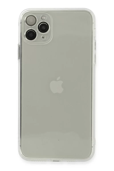 Apple iPhone 11 Pro Max Kılıf Fly Lens Silikon - Şeffaf