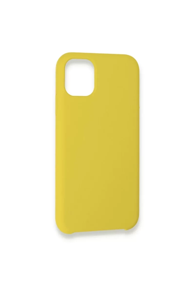 Apple iPhone 11 Pro Max Kılıf Lansman Legant Silikon - Sarı