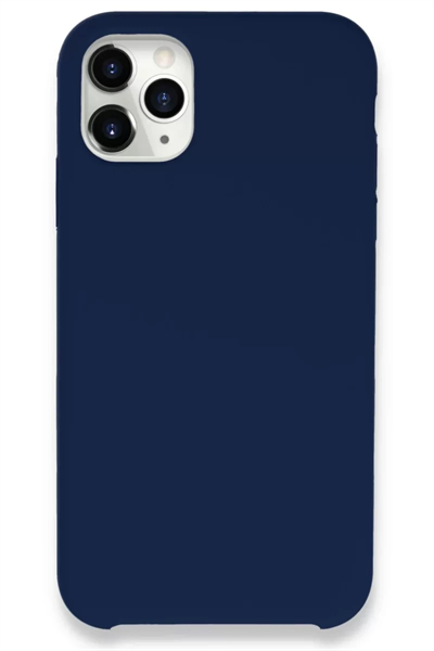 Apple iPhone 11 Pro Max Kılıf Lansman Legant Silikon - Lacivert