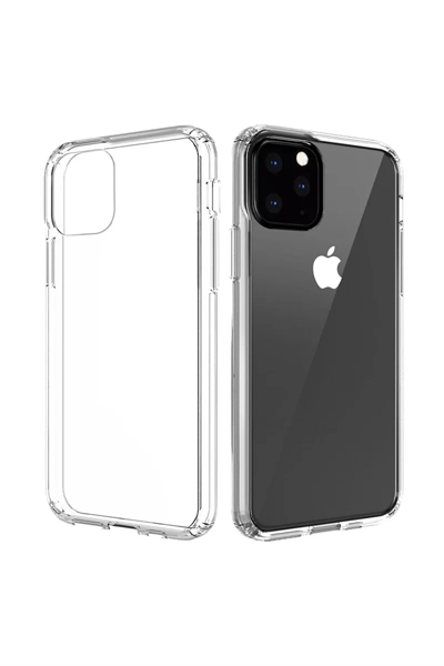 Apple iPhone 11 Pro Max Kılıf Lüx Şeffaf Silikon