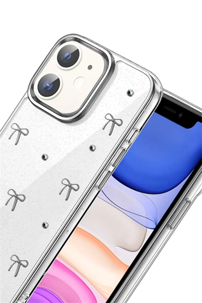 Apple iPhone 12 Fiyonk Desenli Kapak - Desen 5