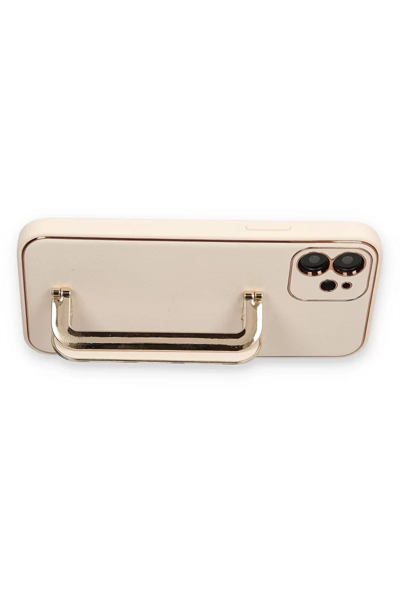 Apple iPhone 12 Kılıf Coco Elit Kapak - Gold