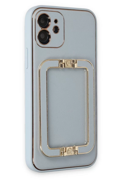 Apple iPhone 12 Kılıf Coco Elit Kapak - Turkuaz