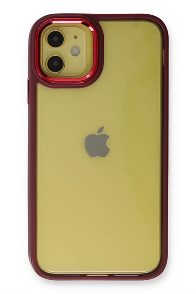 Apple iPhone 12 Kılıf Dora Kapak - Kırmızı
