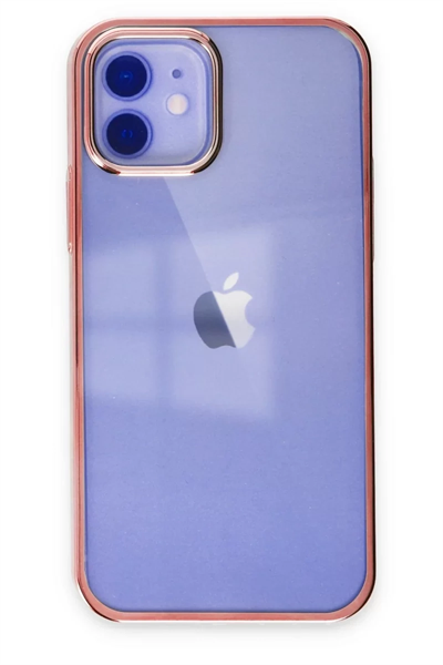 Apple iPhone 12 Kılıf Element Silikon - Pembe