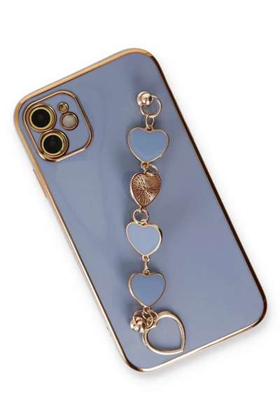 Apple iPhone 12 Kılıf Esila Silikon - Gri