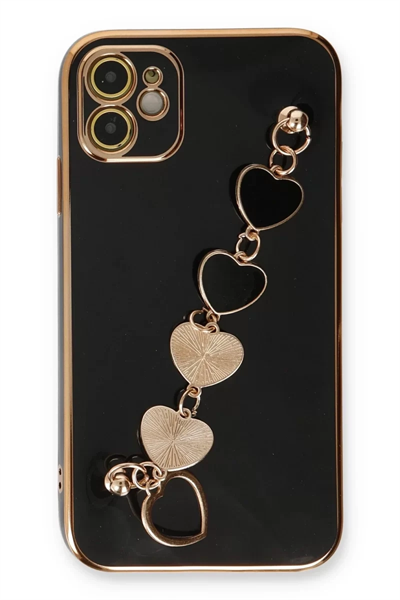 Apple iPhone 12 Kılıf Esila Silikon - Siyah