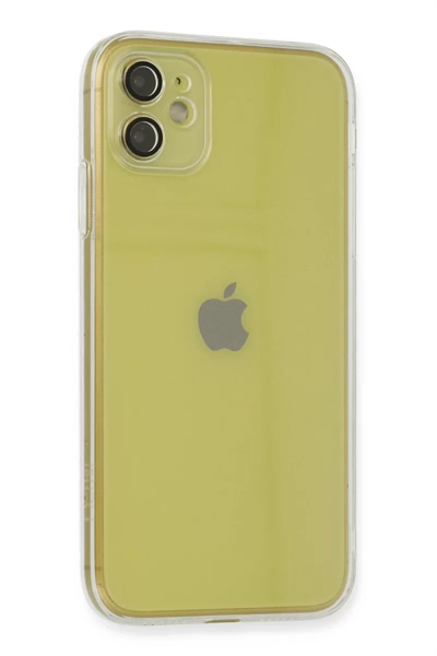 Apple iPhone 12 Kılıf Fly Lens Silikon - Şeffaf