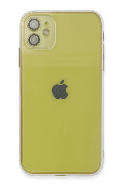Apple iPhone 12 Kılıf Fly Lens Silikon - Şeffaf