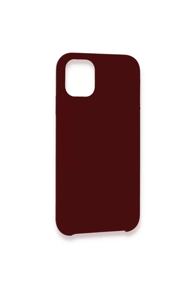 Apple iPhone 12 Kılıf Lansman Legant Silikon - Bordo