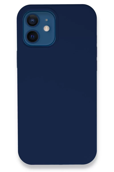 Apple iPhone 12 Kılıf Lansman Legant Silikon - Lacivert