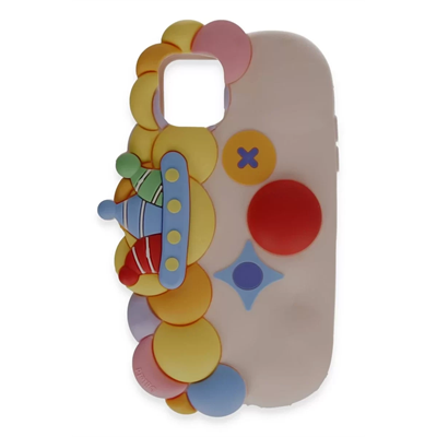 Apple iPhone 12 Kılıf Poky Karakter Silikon Kapak - Desen 7