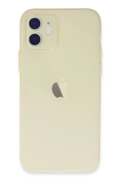 Apple iPhone 12 Kılıf Puma Silikon - Gold