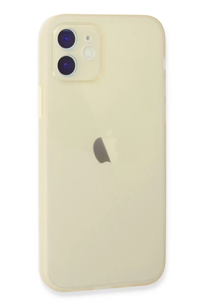 Apple iPhone 12 Kılıf Puma Silikon - Gold