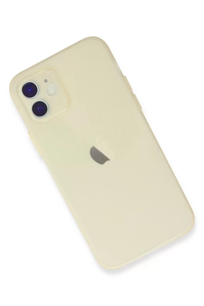 Apple iPhone 12 Kılıf Puma Silikon - Gold