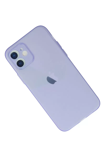 Apple iPhone 12 Kılıf Puma Silikon - Mor