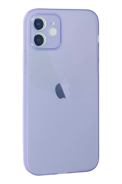 Apple iPhone 12 Kılıf Puma Silikon - Mor