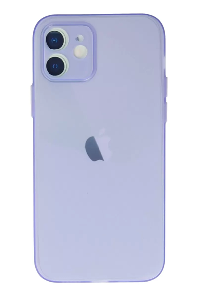 Apple iPhone 12 Kılıf Puma Silikon - Mor