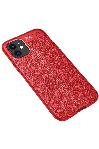Apple iPhone 12 Mini Kılıf Auto Focus Kapak - Kırmızı