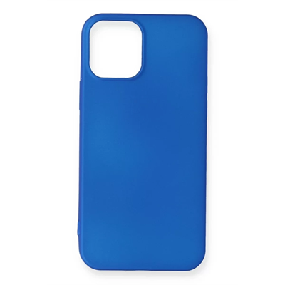 Apple iPhone 12 Mini Kılıf First Silikon - Mavi