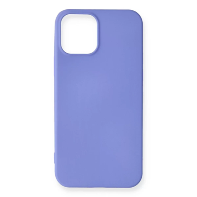Apple iPhone 12 Mini Kılıf First Silikon - Mor