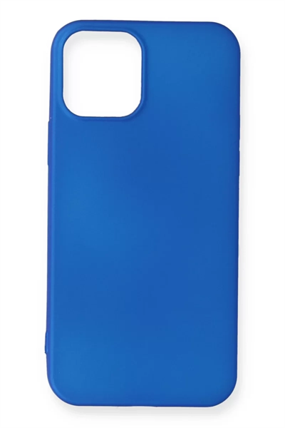 Apple iPhone 12 Mini Kılıf First Silikon - Mavi