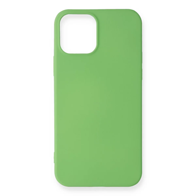Apple iPhone 12 Mini Kılıf First Silikon - Yeşil