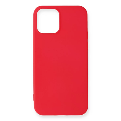 Apple iPhone 12 Mini Kılıf First Silikon - Pembe