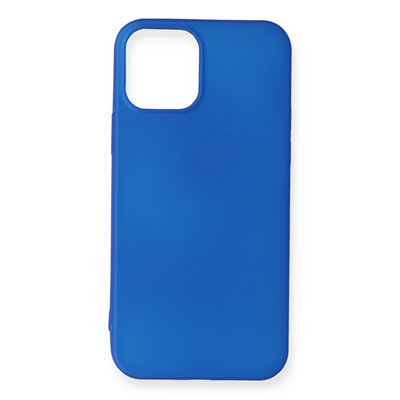 Apple iPhone 12 Mini Kılıf First Silikon - Mavi