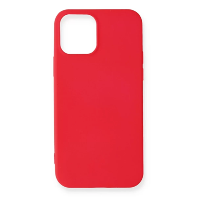 Apple iPhone 12 Mini Kılıf First Silikon - Pembe