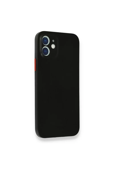 Apple iPhone 12 Mini Kılıf PP Ultra İnce Kapak - Siyah