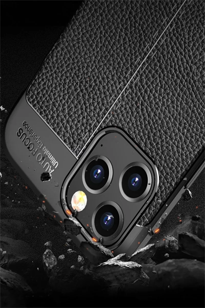 Apple iPhone 12 Pro Kılıf Auto Focus Kapak - Kırmızı