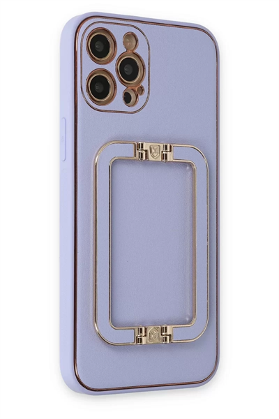 Apple iPhone 12 Pro Kılıf Coco Elit Kapak - Lila