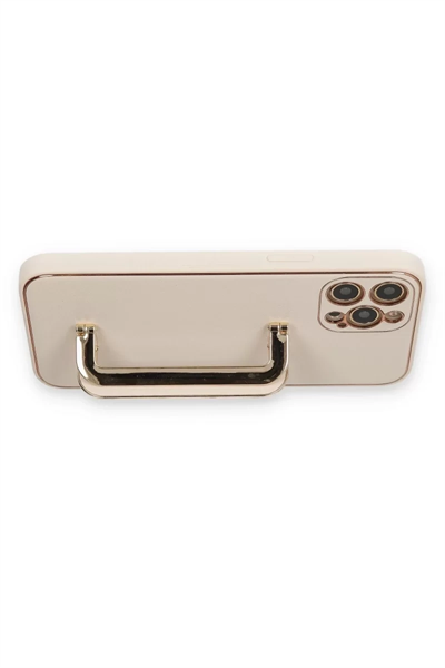 Apple iPhone 12 Pro Kılıf Coco Elit Kapak - Gold