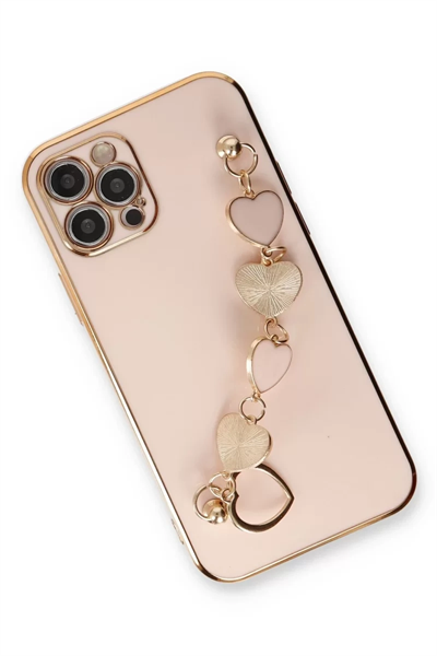 Apple iPhone 12 Pro Kılıf Esila Silikon - Pudra