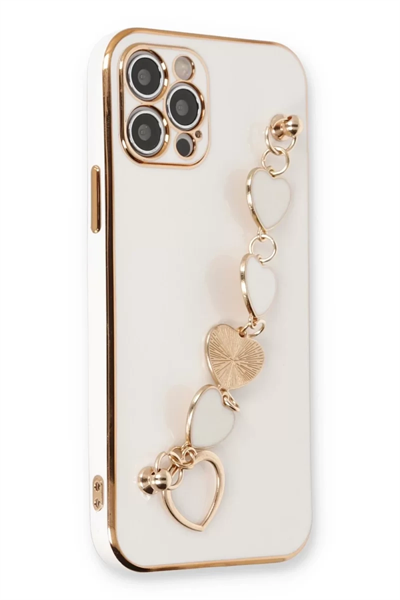 Apple iPhone 12 Pro Kılıf Esila Silikon - Beyaz