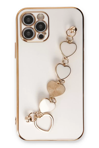 Apple iPhone 12 Pro Kılıf Esila Silikon - Beyaz