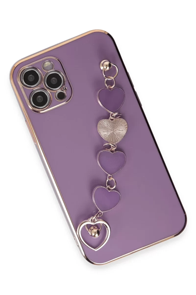 Apple iPhone 12 Pro Kılıf Esila Silikon - Mor