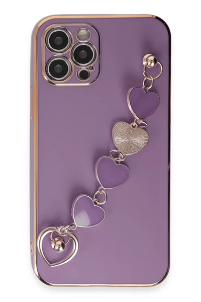 Apple iPhone 12 Pro Kılıf Esila Silikon - Mor