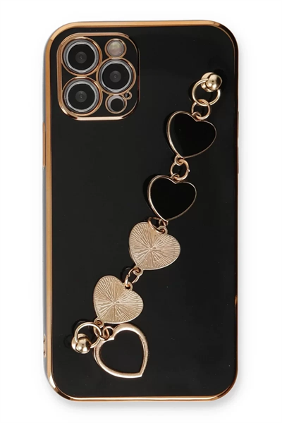 Apple iPhone 12 Pro Kılıf Esila Silikon - Siyah