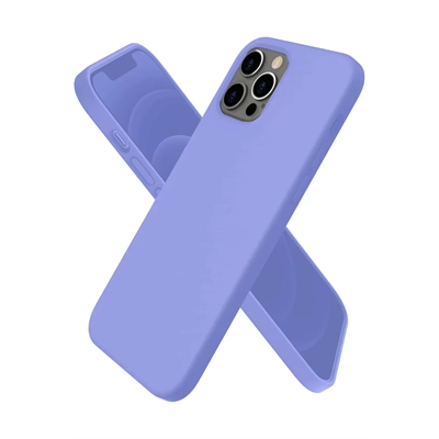 Apple iPhone 12 Pro Kılıf First Silikon - Mor