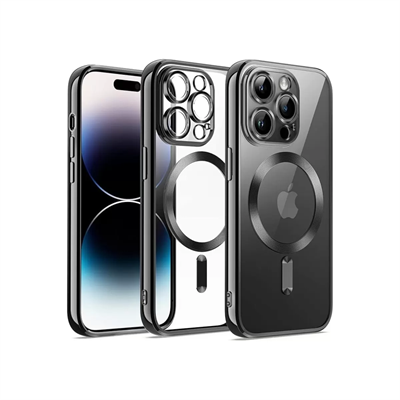 Apple iPhone 12 Pro Kılıf Kross Magneticsafe Kapak - Siyah