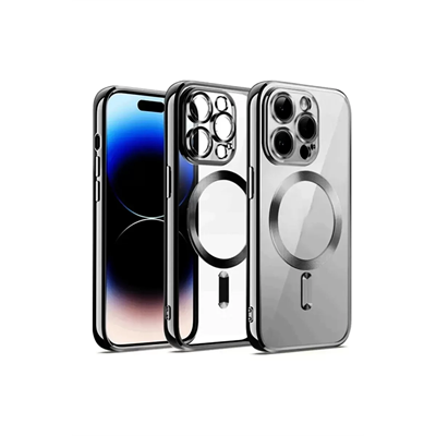 Apple iPhone 12 Pro Kılıf Kross Magneticsafe Kapak - Gümüş