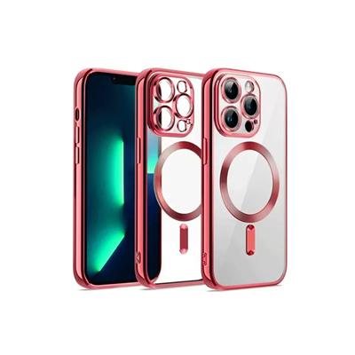 Apple iPhone 12 Pro Kılıf Kross Magneticsafe Kapak - Kırmızı